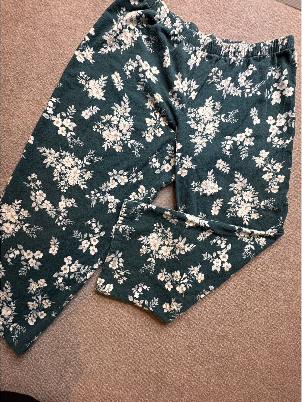 Charter Club Women's XXL Flannel Pajama Pants Floral (1011)